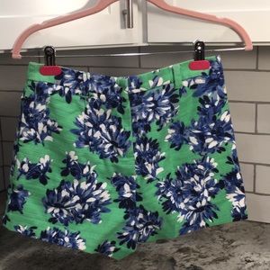 J Crew Floral Shorts